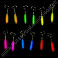 Brincos Fluorescentes Pendulares (2 uds)