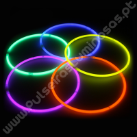 Colares Fluorescentes Unicolor (50 uds)