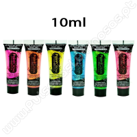 Pintura Fluorescente con Purpurina 10 ml