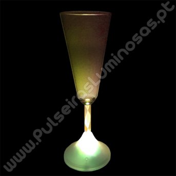 Taça com Luz Champagne