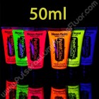 Tintas fluorescentes para pele UV 50 ml