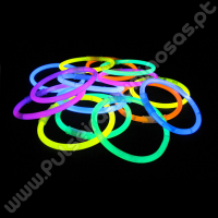 Pulseiras Luminosas Unicolor (100 uds)