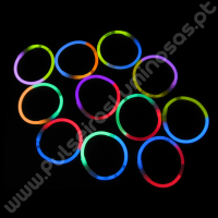 Pulseras Luminosas Bicolor (100 uds)