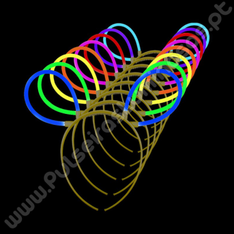 Orelhas Fluorescentes a Granel (50 uds)